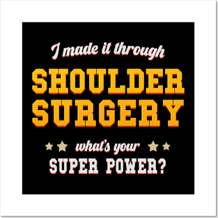 shoulder surgery recovery Posters and Art